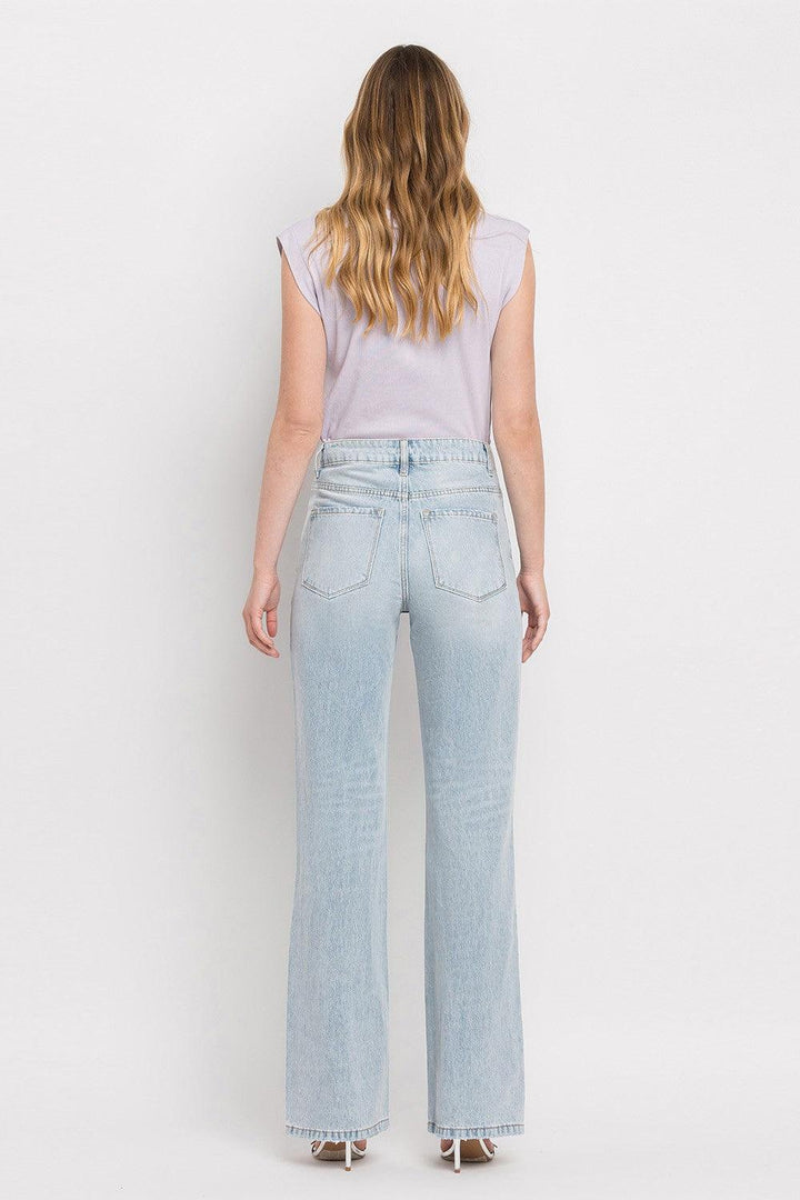 Vervet by Flying Monkey 90'S Vintage Super High Rise Flare Jeans Jeans