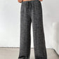 Striped Wide Leg Drawstring Pants - DAVERRI FASHIONS
