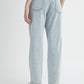MABLE Pleated Front Detail Straight Jeans Jeans