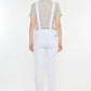 Kancan Distressed Skinny Denim Overalls Overalls