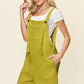 Double Take Full Size Textured Shortalls Shortalls
