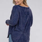 Plus Long Sleeve Cotton Waffle Knit Top Shirts & Tops