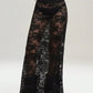 Lace Maxi Skirt - DAVERRI FASHIONS