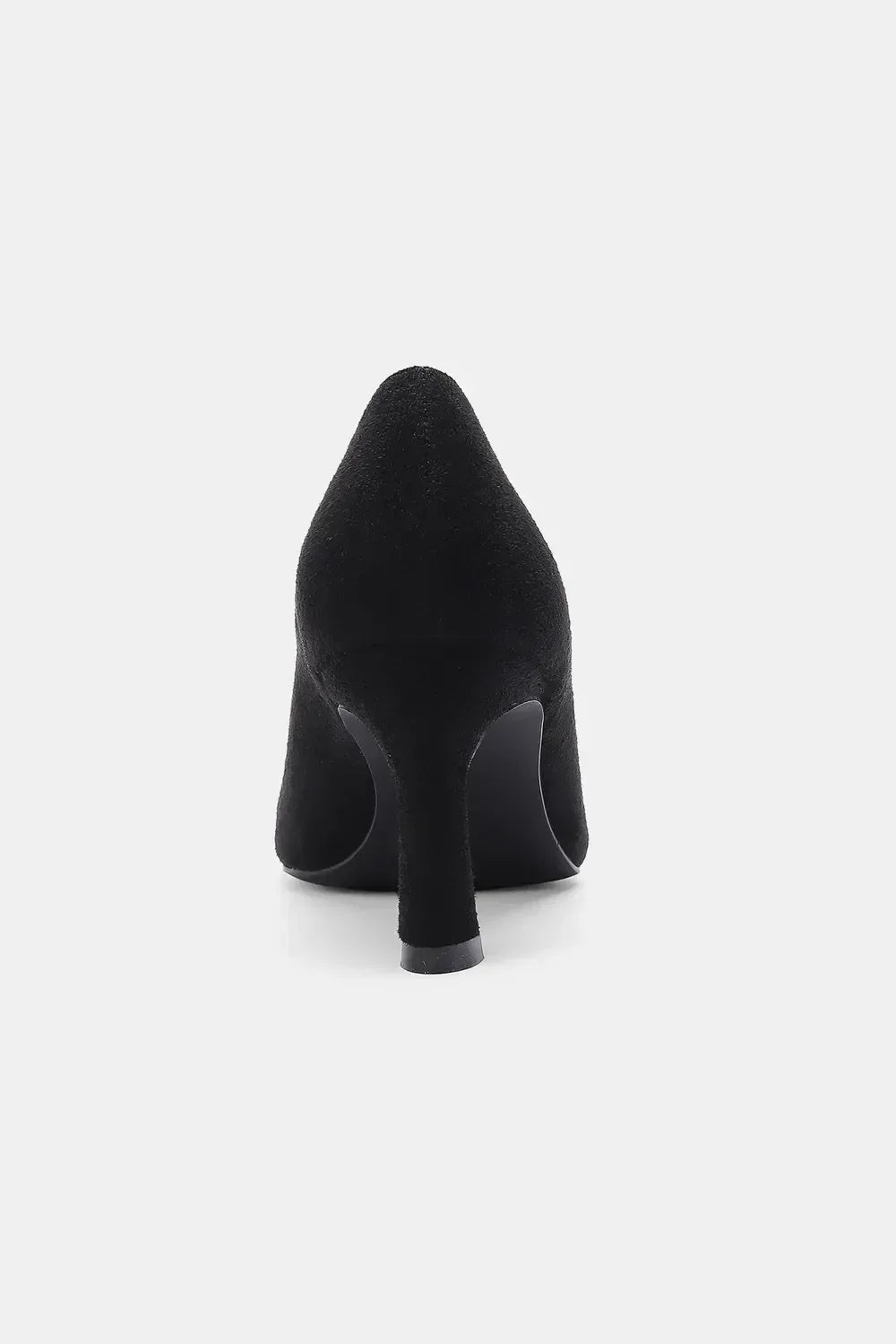 Beast Fashion Faux Suede Point Toe Pumps - DAVERRI FASHIONS