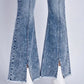 Artemis Vintage High Rise Stretch Flare Jeans - DAVERRI FASHIONS