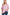 Zenana Woven Yarn-Dye Stripe Oversized Button Down Shirt PINK