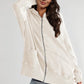 Zip-Up Long Sleeve Jacket - DAVERRI FASHIONS