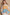 POL Color Block Long Sleeve Hooded Sweater Blue Mustard Multi