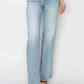 RISEN High Rise Straight Jeans - DAVERRI FASHIONS