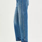 RISEN Slouchy Cropped Barrel Jeans - DAVERRI FASHIONS