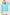 Mittoshop Mineral Wash Waffle Long Sleeve Sweatshirt Pastel Blue Sweatshirts