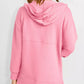 Drawstring Kangaroo Pocket Long Sleeve Hoodie - DAVERRI FASHIONS