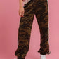 BiBi Side Lines Camouflage Track Pants - DAVERRI FASHIONS