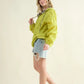Leopard Print Hoodie Zipper Up Pocket Windbreaker Outerwear