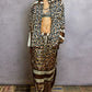 POL Leopard Printed Woven Wide Leg Drawstring Pants - DAVERRI FASHIONS