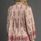 Umgee Floral Boho Peasant Blouse - DAVERRI FASHIONS