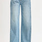 RISEN Mid Rise Wide Barrel Transferable Leg Snap Jeans - DAVERRI FASHIONS