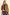 Davi & Dani Fuzzy Zip Up Collared Neck Jacket Brown