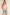 Aemi + Co Side Slit V-Neck Short Sleeve Cropped T-Shirt Blush Pink L T-Shirts