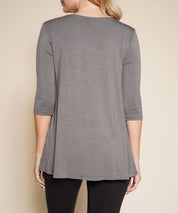 BAMBOO ELBOW TUNIC T