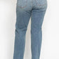 Judy Blue Full Size High Waist Distressed Dad Jean Jeans