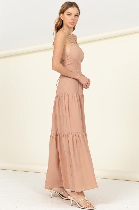 Said Yes Tiered Maxi Dress Maxi Dresses