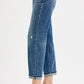 RISEN Full Size Low Rise Crop Boyfriend Jeans - DAVERRI FASHIONS
