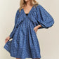 ADORA Batwing Sleeves Floral Dress