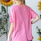 HOPELY Leopard Star Patch Short Sleeve T-Shirt T-Shirts