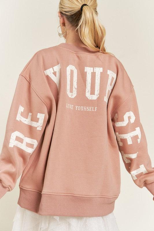 Be Yourself Plus Size Sweatshirt Sweatshirts