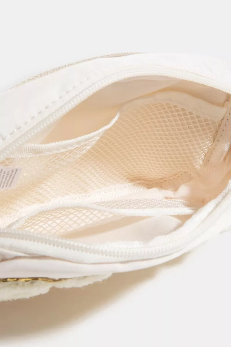 Fame Fuzzy Glitter Bride Crossbody Bag | Crossbody Bags Daverri Fashions