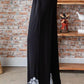 Heimish Full Size Solid Damask Casual Pants Plus Size Pants