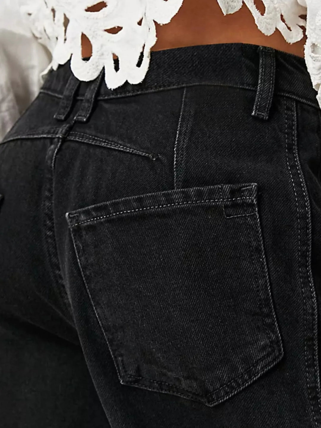 Wide Leg Relaxed Fit Barrel Jeans | Jeans Daverri Fashions