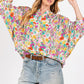 SAGE + FIG Button Down Floral Shirt Shirts