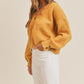 Long Sleeve Button Down Sweater Cardigan - DAVERRI FASHIONS
