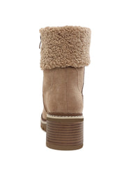 Woolly Faux Fur & Embroidery Detail Boots | Boots Daverri Fashions