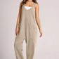 Lovelet V-Neck Wide Strap Overalls - DAVERRI FASHIONS