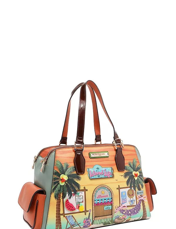 Nicole Lee USA Sun and Sand Handbag | Daverri Fashions
