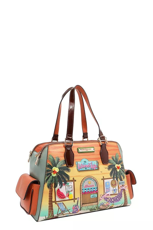 Nicole Lee USA Sun and Sand Handbag | Daverri Fashions