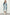 Veveret Full Size Distressed Raw Hem Pearl Detail Button Up Jacket MEDWASH S
