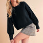 Regina Sweater BLACK S