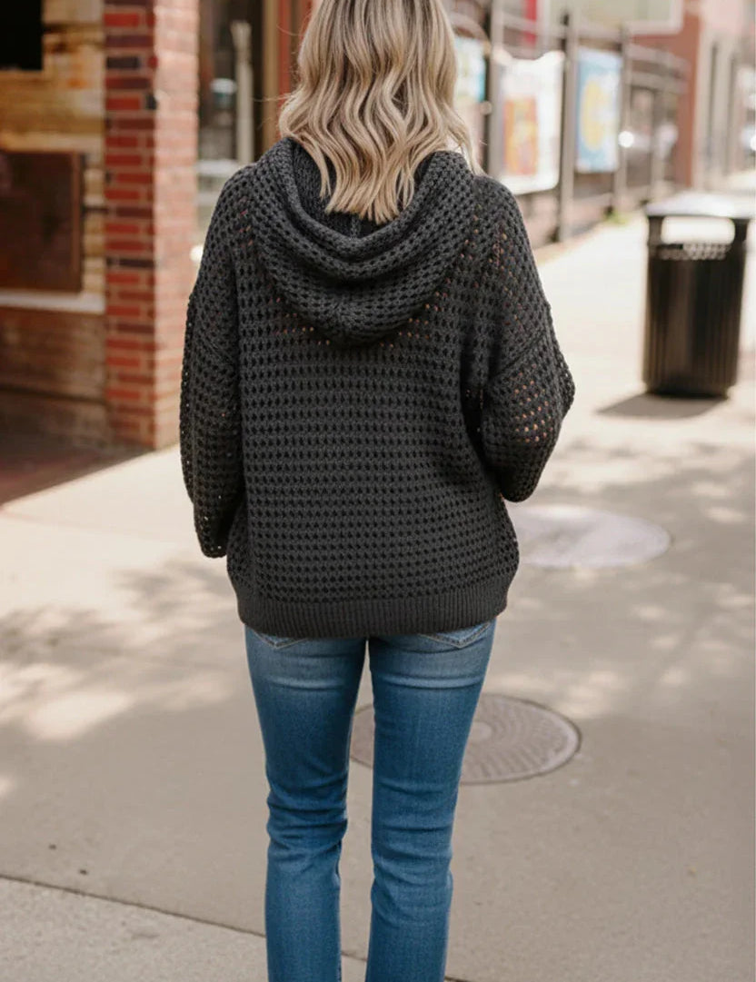 The Snug Edit Fish Net Hoodie | Daverri Fashions