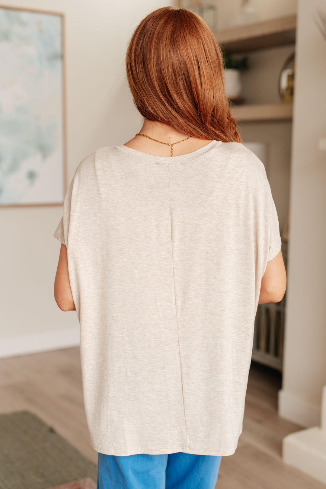 Clear Things Up V-Neck Top Shirts & Tops