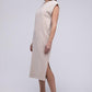Casual Comfy Sleeveless Midi Dress Mid Dresses