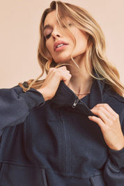 NAVY S Carter Pullover | Tops Daverri Fashions