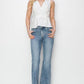 RISEN Full Size Mid Rise Bootcut Jeans Jeans