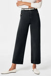 High Waist Jeans with Pockets - DAVERRI FASHIONS