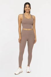 MONO B Soft Ribbed High Waisted Leggings | Daverri Fashions