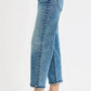 RISEN Full Size High Rise Crop Boyfriend Jeans Plus Size - DAVERRI FASHIONS