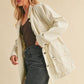 Aemi + Co Seam Detail Button Up Jacket with Pockets Jackets